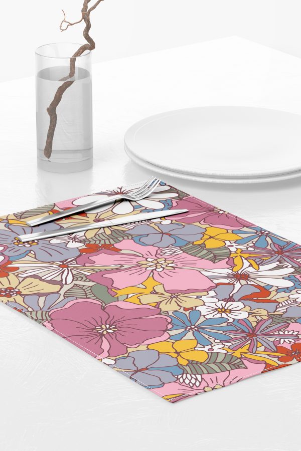 Pink Floral - Place Mats