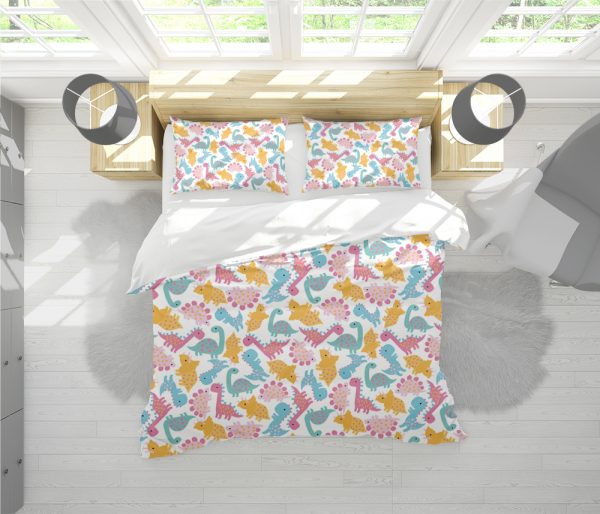 Pink Dinosaurs - Duvet Set