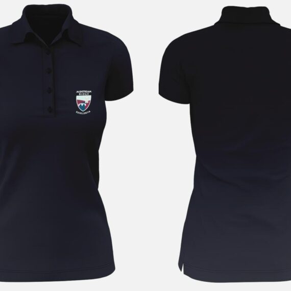 LMRP || Ladies Black Personel Golf Shirt