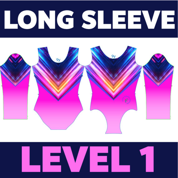 Jollies Gymnastics - Level 1 - Long Sleeve - Adult