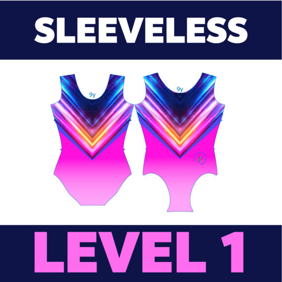 Jollies Gymnastics - Level 1 - Sleeveless - Adult