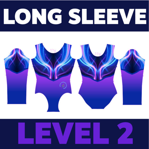 Jollies Gymnastics - Level 2 - Long Sleeve - Adult