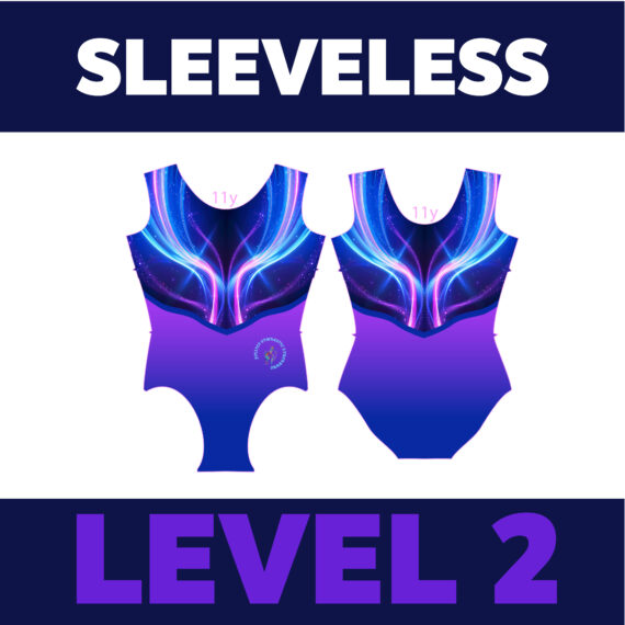 Jollies Gymnastics - Level 2 - Sleeveless - Adult